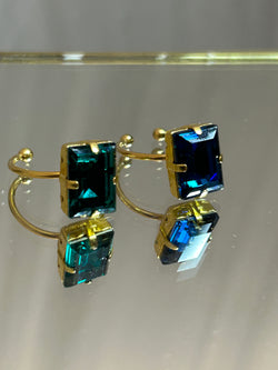 ANELLO BAGUETTE PICCOLO BLU